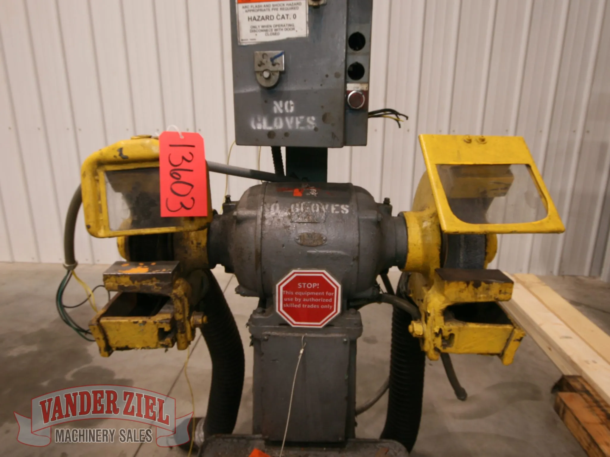Hisey Wolf 10" Double End Grinder - Prefetch Image 23606