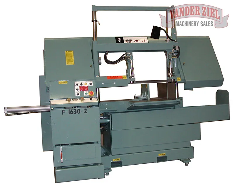 W.F. Wells 16" x 30" Semi-Automatic Horizontal Saw, Model F-1630-2 - NEW - Main Image 1