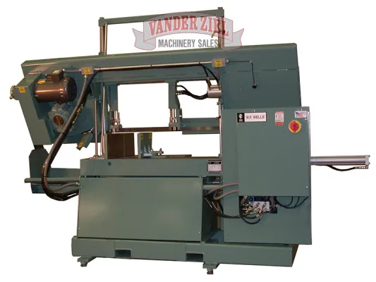 W.F. Wells 16" x 30" Semi-Automatic Horizontal Saw, Model F-1630-2 - NEW - Gallery Thumbnail 2