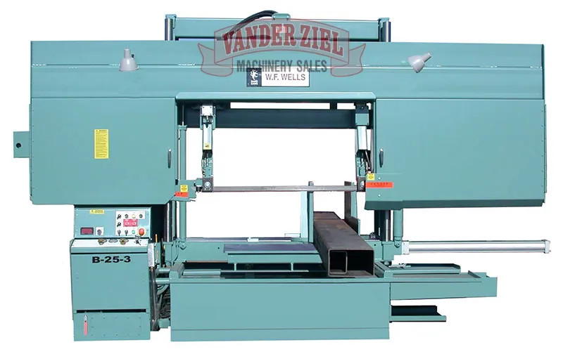 W.F. Wells 40" x 40" Semi-Automatic Horizontal Saw, Model S-40-3 - NEW - Main Image 1