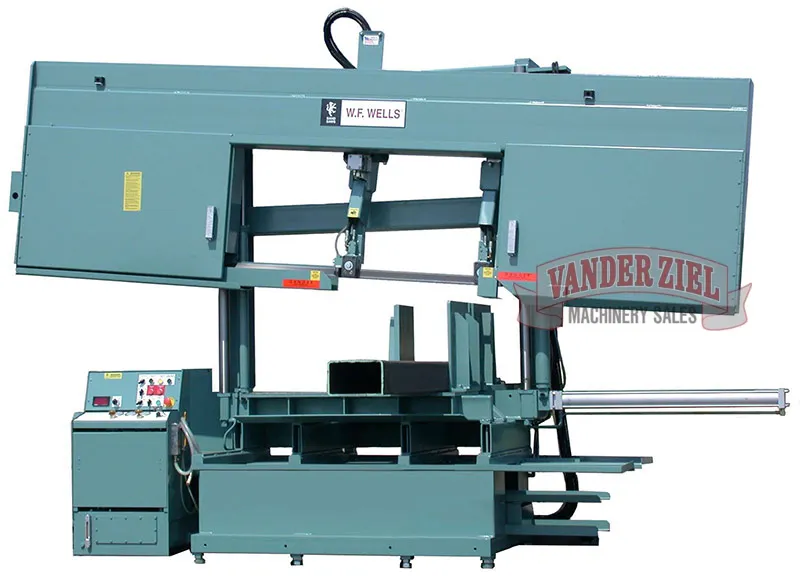 W.F. Wells 22" x 40" Semi-Automatic Horizontal Saw, Model B-25-2C - NEW - Main Image 1