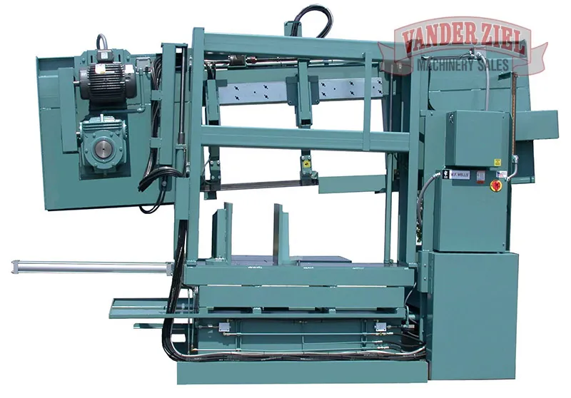W.F. Wells 22" x 40" Semi-Automatic Horizontal Saw, Model B-25-3C - NEW - Prefetch Image 253