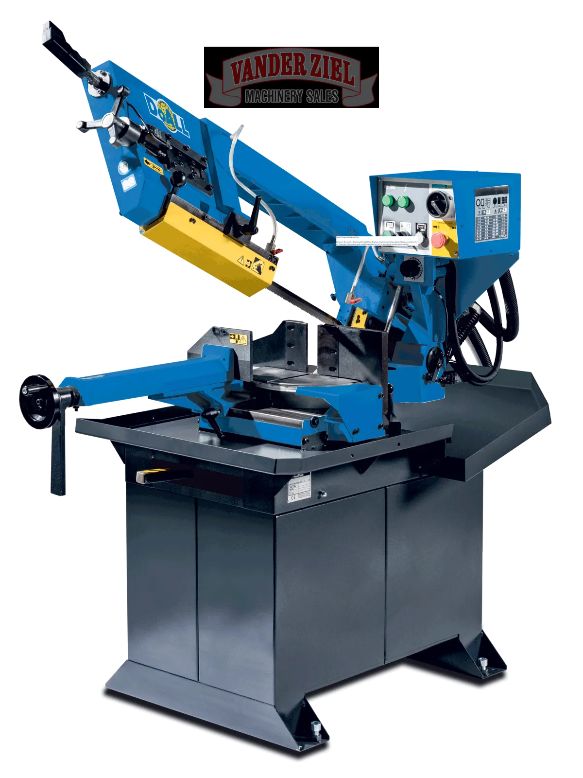 DoAll 7" x 11" Dual Miter Manual Bandsaw, Model DS-280M - Prefetch Image 25596