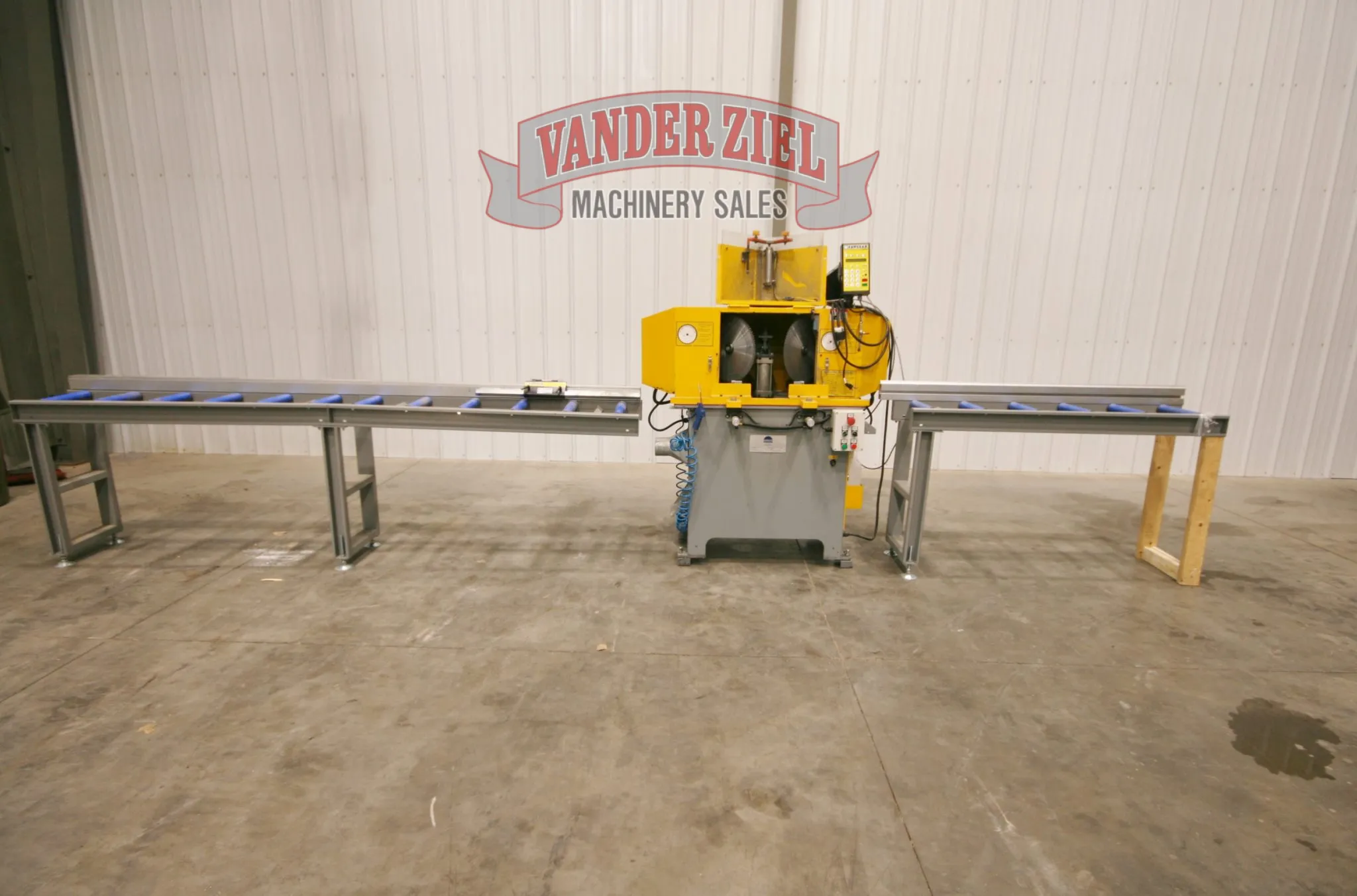 Pat Mooney Inc 14” Double Blade 45 Degree Vertical Cutoff Saw, Model PMI-14A - Prefetch Image 26022