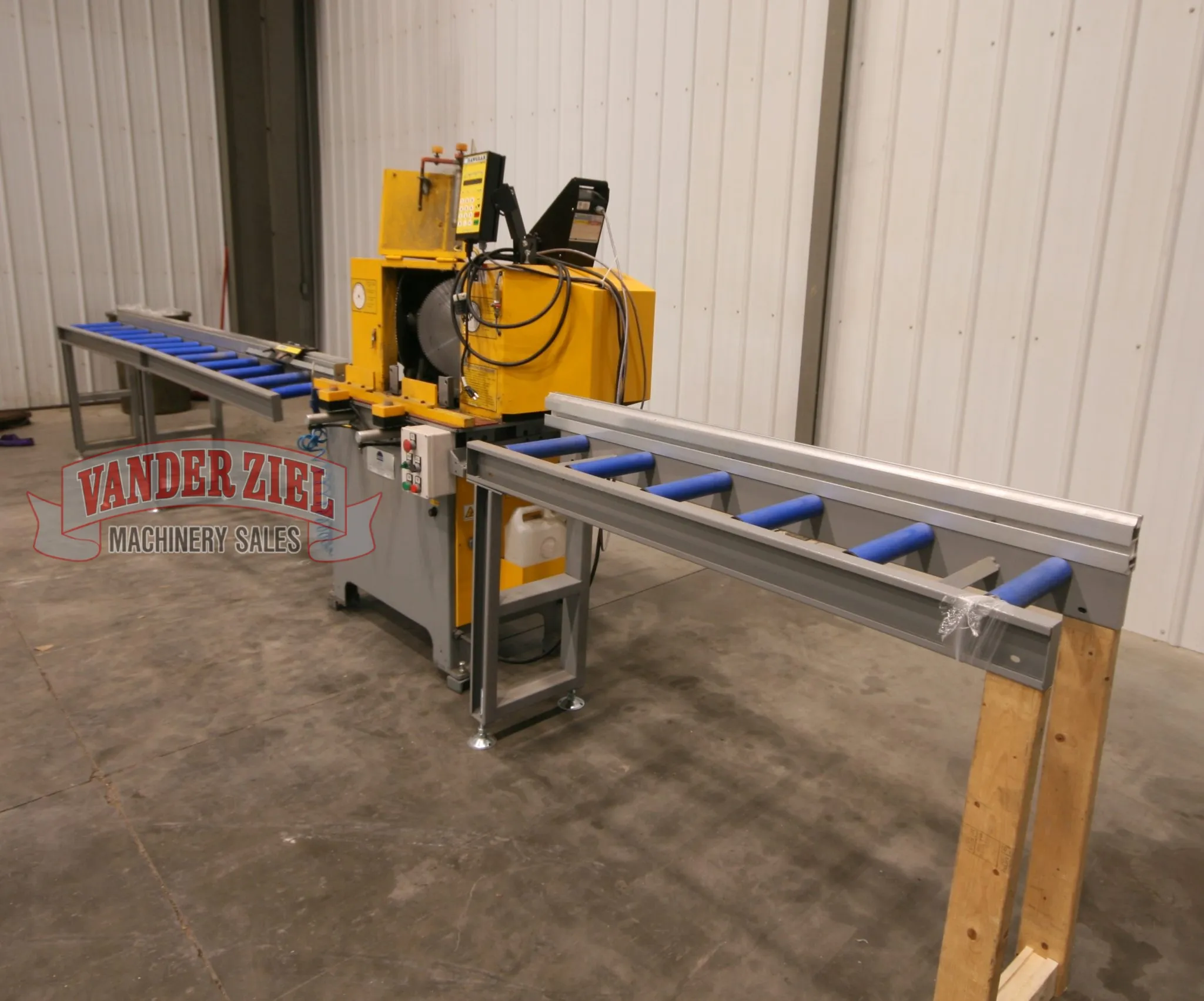 Pat Mooney Inc 14” Double Blade 45 Degree Vertical Cutoff Saw, Model PMI-14A - Prefetch Image 26025