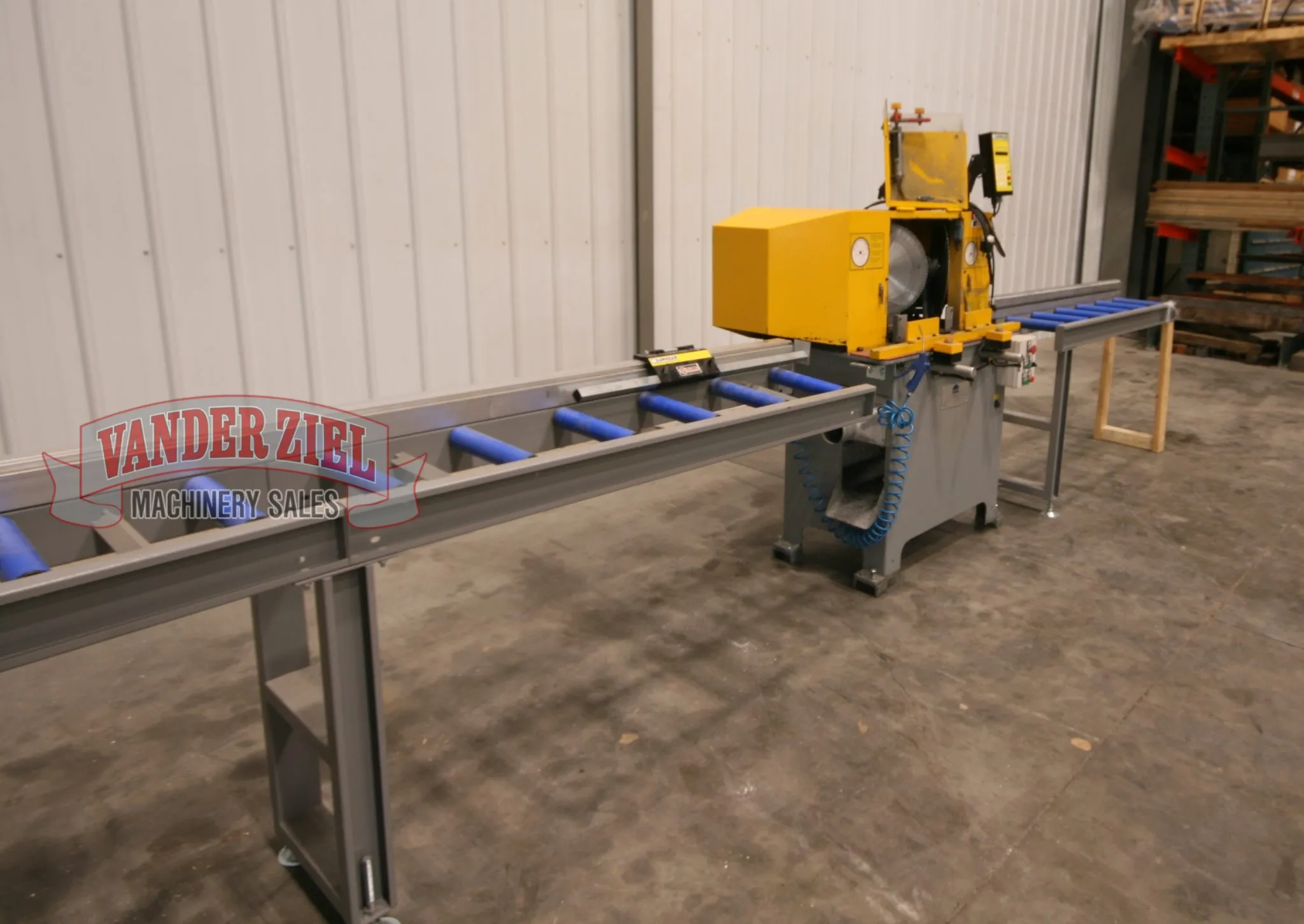 Pat Mooney Inc 14” Double Blade 45 Degree Vertical Cutoff Saw, Model PMI-14A - Prefetch Image 26030
