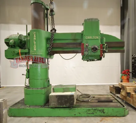 Carlton 8’ x 19” Radial Drill, Model 4A - Add An Inverter Drive - Make it Like New!! - Gallery Thumbnail 8