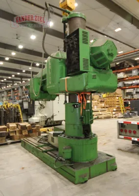 Carlton 8’ x 19” Radial Drill, Model 4A - Add An Inverter Drive - Make it Like New!! - Gallery Thumbnail 11