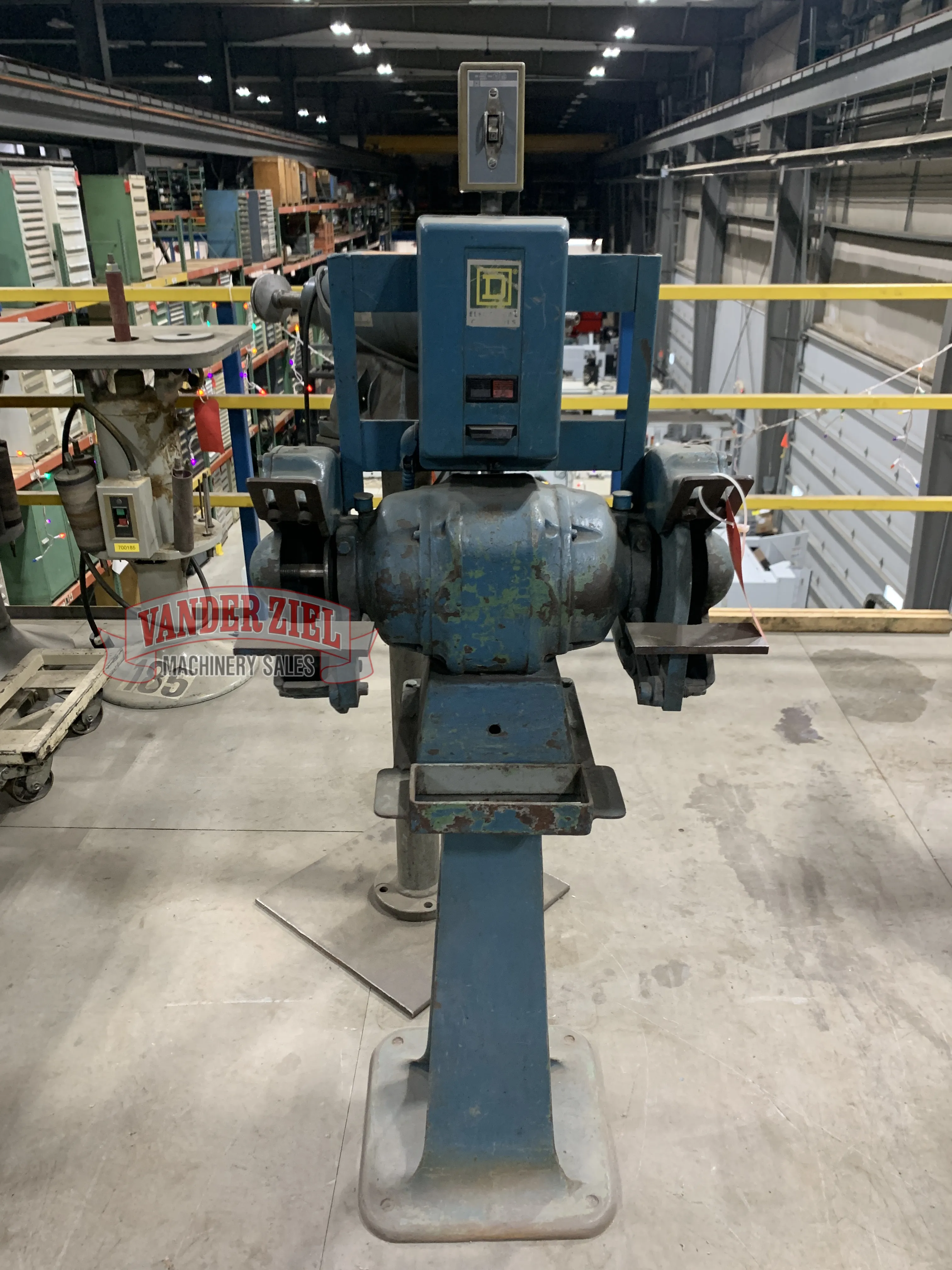 8" Double End Pedestal Grinder - Main Image 1