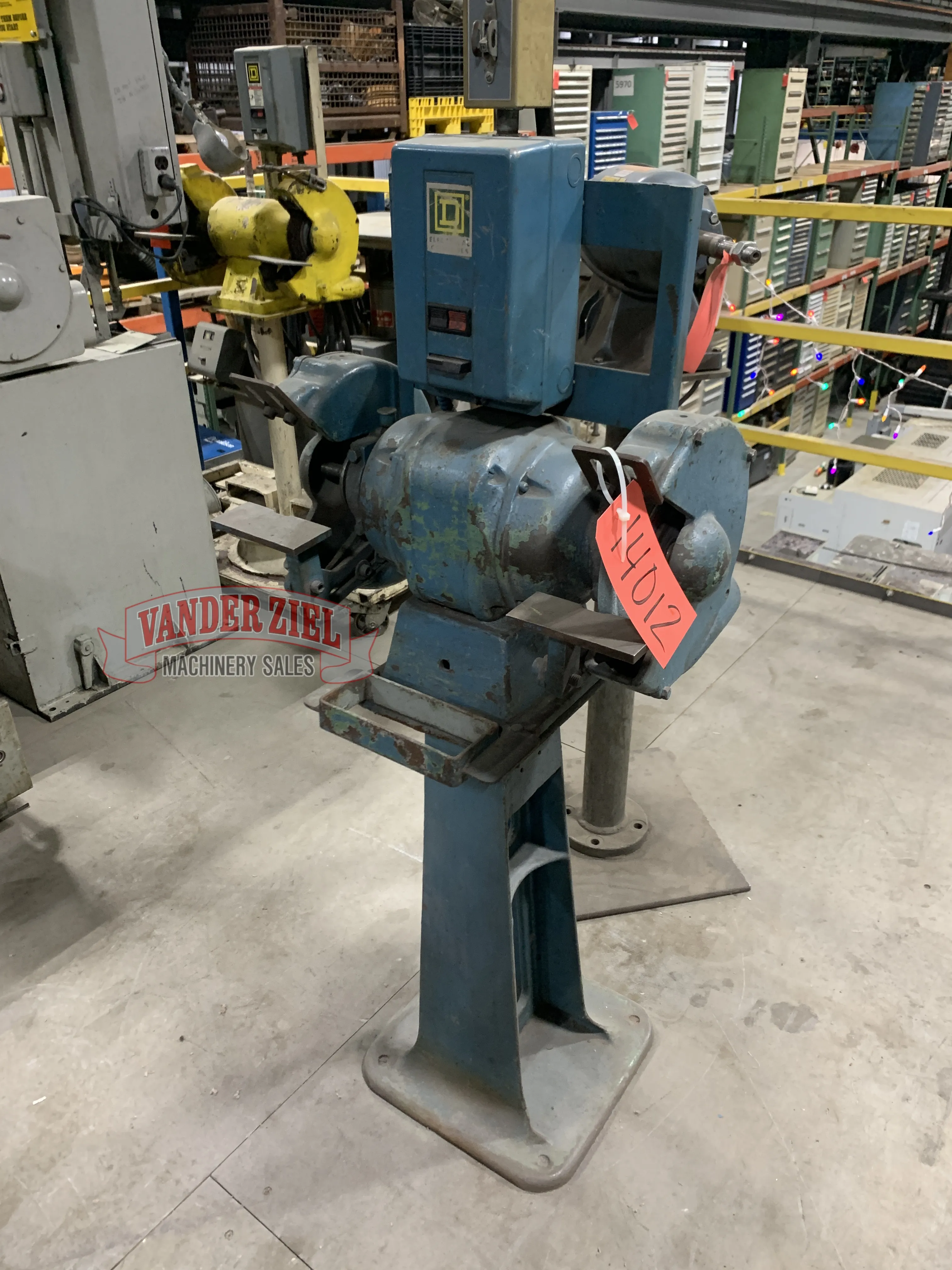 8" Double End Pedestal Grinder - Prefetch Image 26468