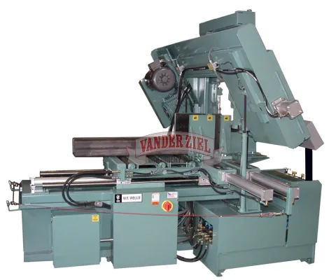 W.F. Wells 17" x 20" CNC Fully Automatic Horizontal Saw with Shuttle Type Barfeed, Model F-1620-HA CNC - NEW - Gallery Thumbnail 2