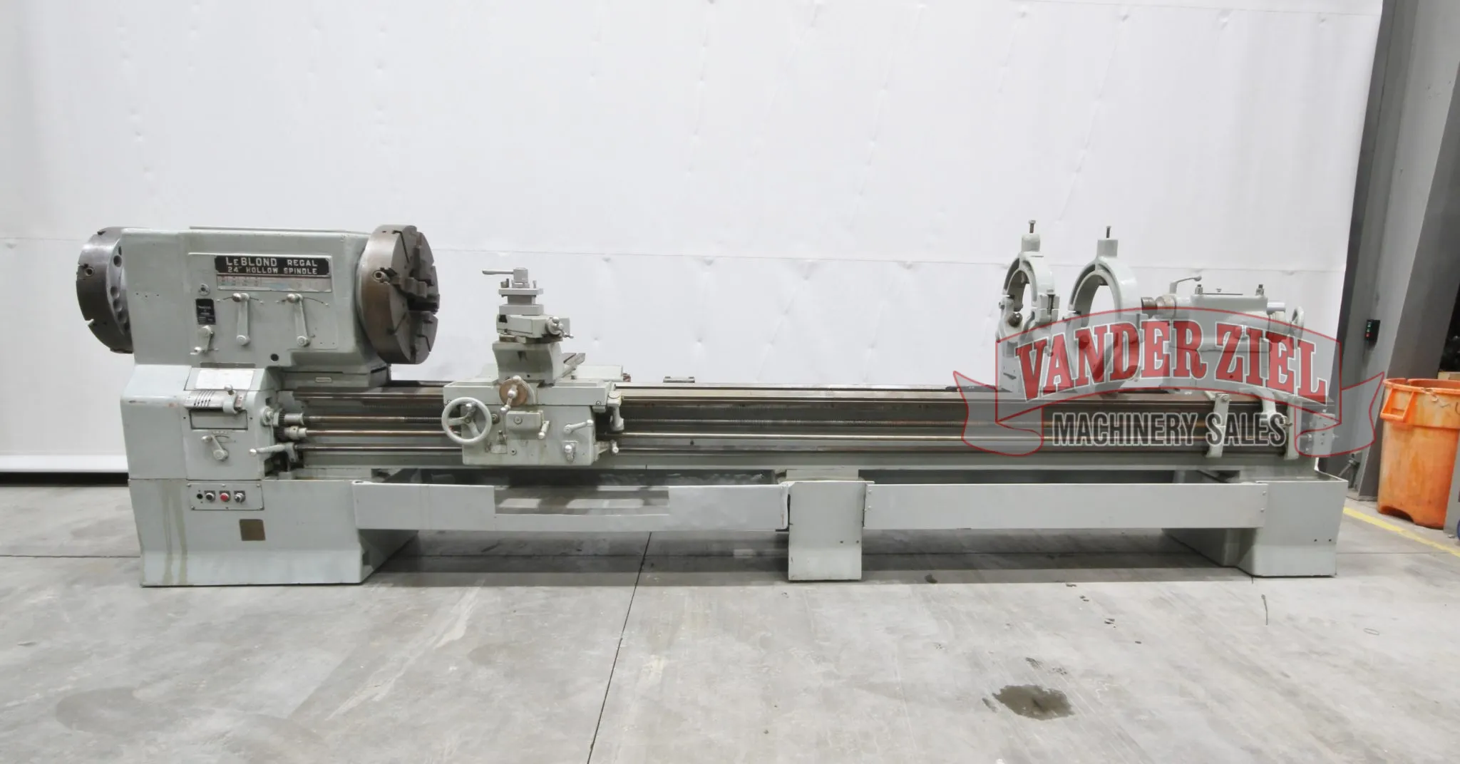LeBlond 32” x 144” Regal 24” Hollow Spindle Lathe with 3” Raise Head - Main Image 1