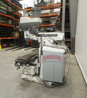Bridgeport Series II Vertical Knee Mill, 11” x 58” Table - Gallery Thumbnail 3