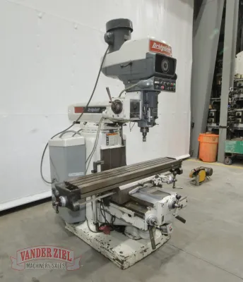Bridgeport Series II Vertical Knee Mill, 11” x 58” Table - Gallery Thumbnail 5