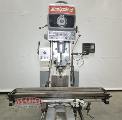 Bridgeport Series II Vertical Knee Mill, 11” x 58” Table - Gallery Thumbnail 6