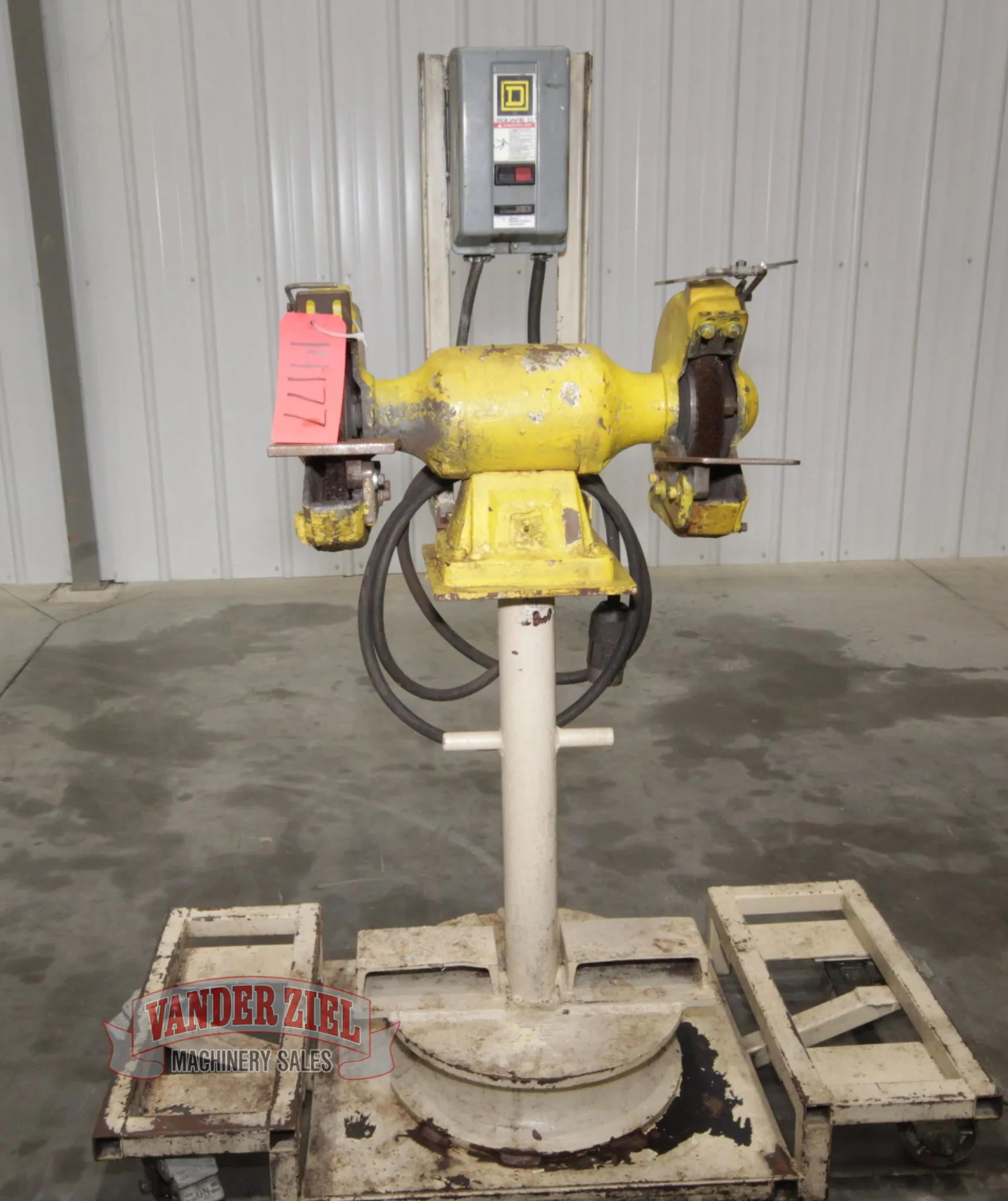 8" Double End Pedestal Grinder - Main Image 1