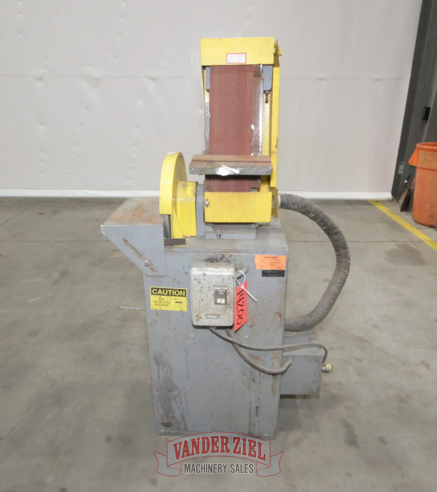 Kalamazoo 6” Belt, 12” Disc Combination Belt/Disc Sander - Main Image 1