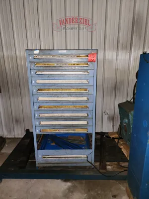 Stanley Vidmar 13 Drawer Cabinet