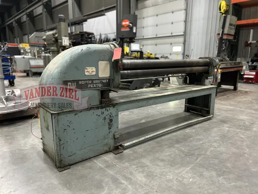 Roper Whitney 74" x 16-18 GA Mild Steel Initial Pinch Power Roll, Model PF 4-74 - Gallery Thumbnail 3