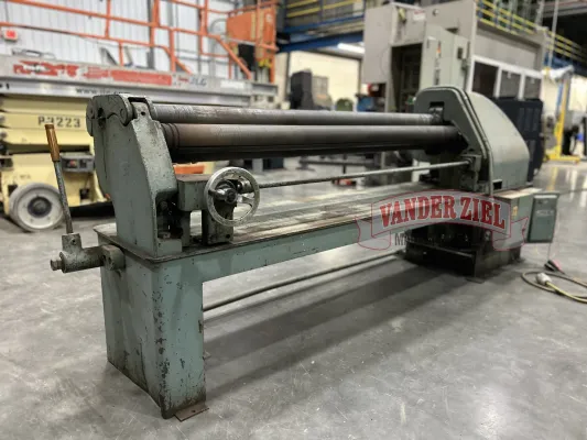 Roper Whitney 74" x 16-18 GA Mild Steel Initial Pinch Power Roll, Model PF 4-74 - Gallery Thumbnail 7