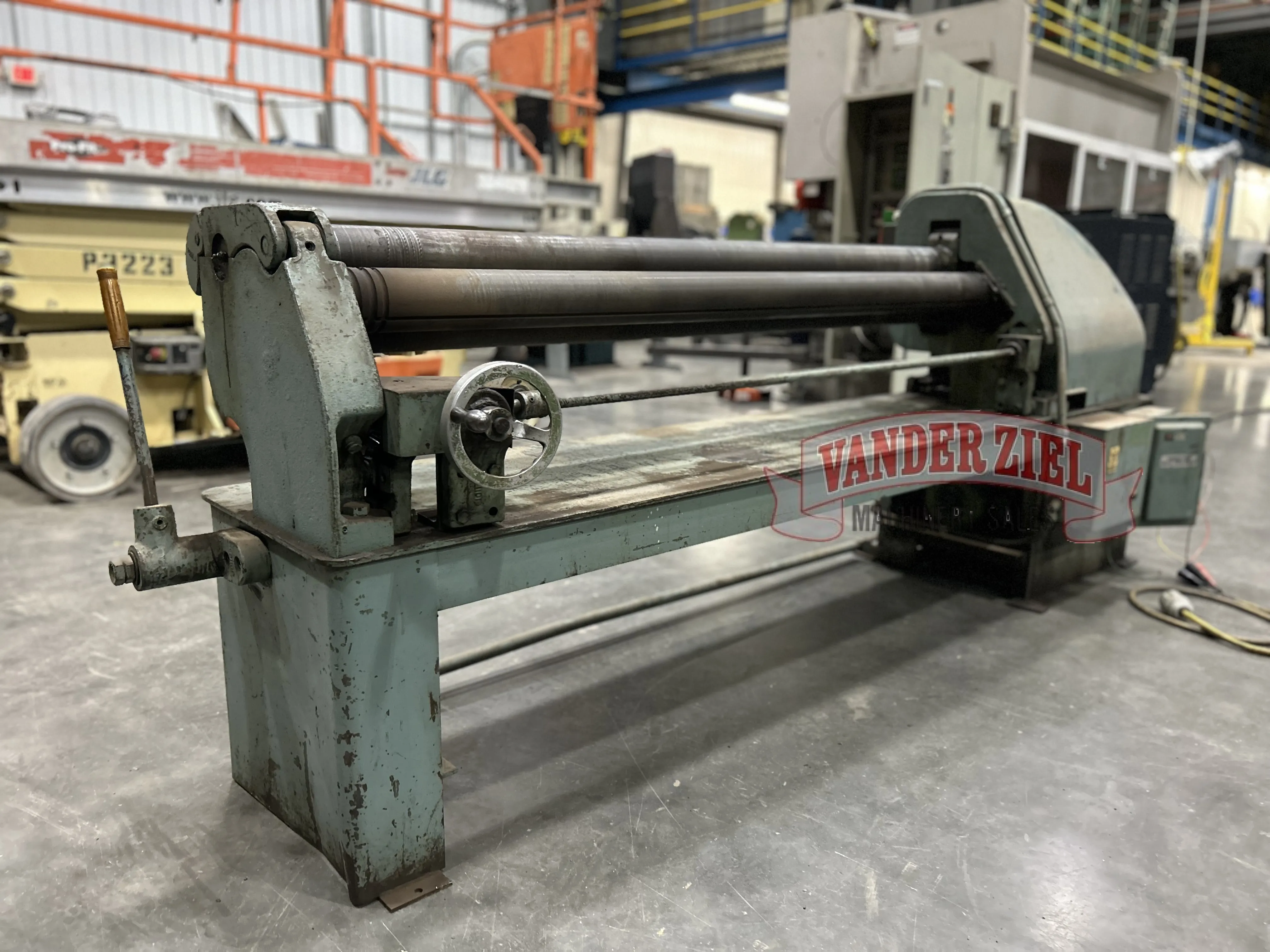 Roper Whitney 74" x 16-18 GA Mild Steel Initial Pinch Power Roll, Model PF 4-74 - Prefetch Image 2760