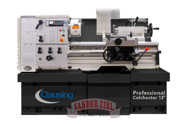 Clausing 13" Swing Variable Speed Gap Bed Lathe, Model 801 - NEW