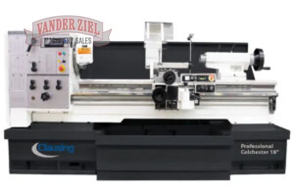 Clausing 18" Swing Variable Speed Lathes, Model 805 - NEW