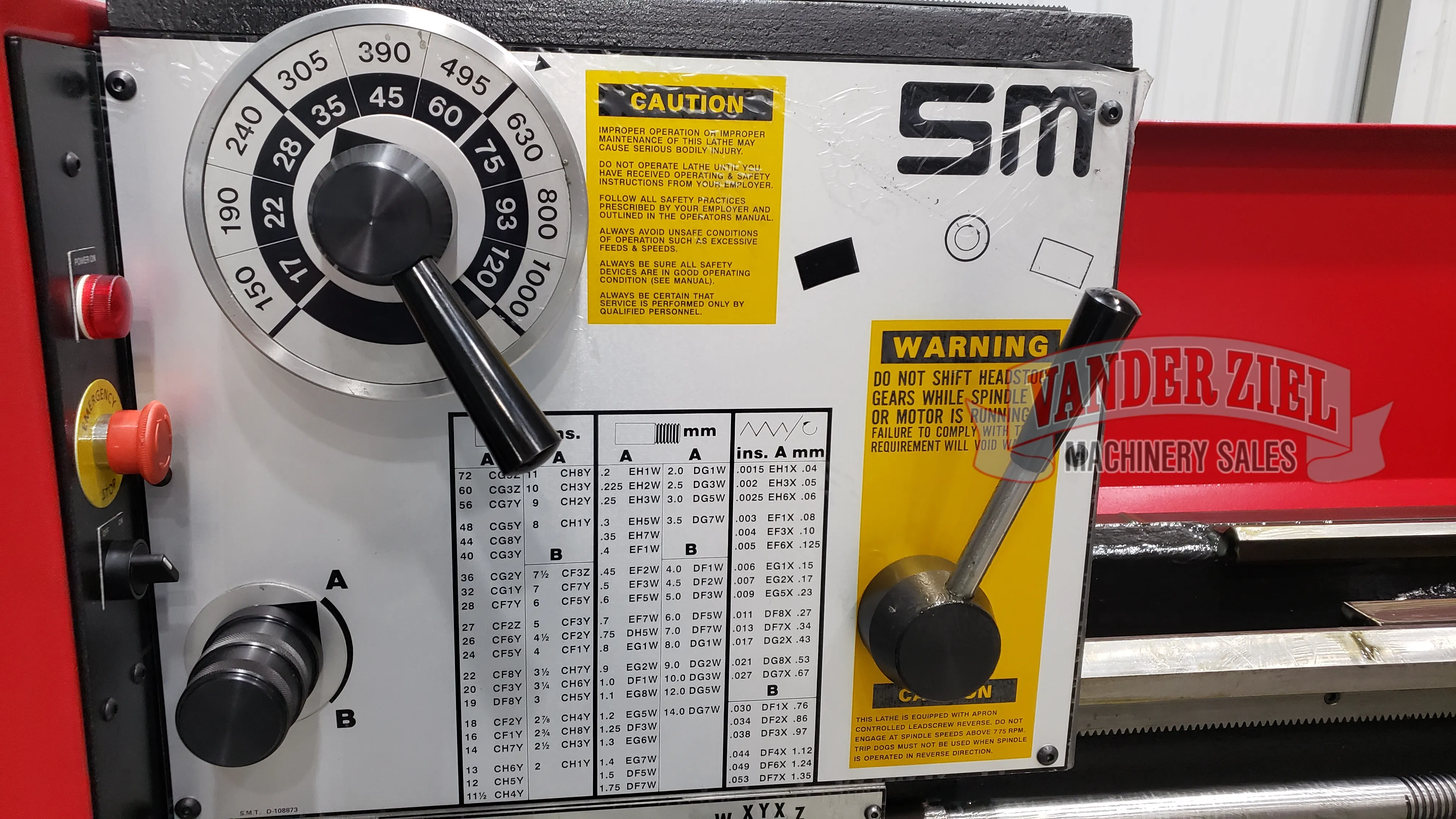 Standard Modern 20" x 80" Lathe, Model 2080 - NEW - Prefetch Image 29175
