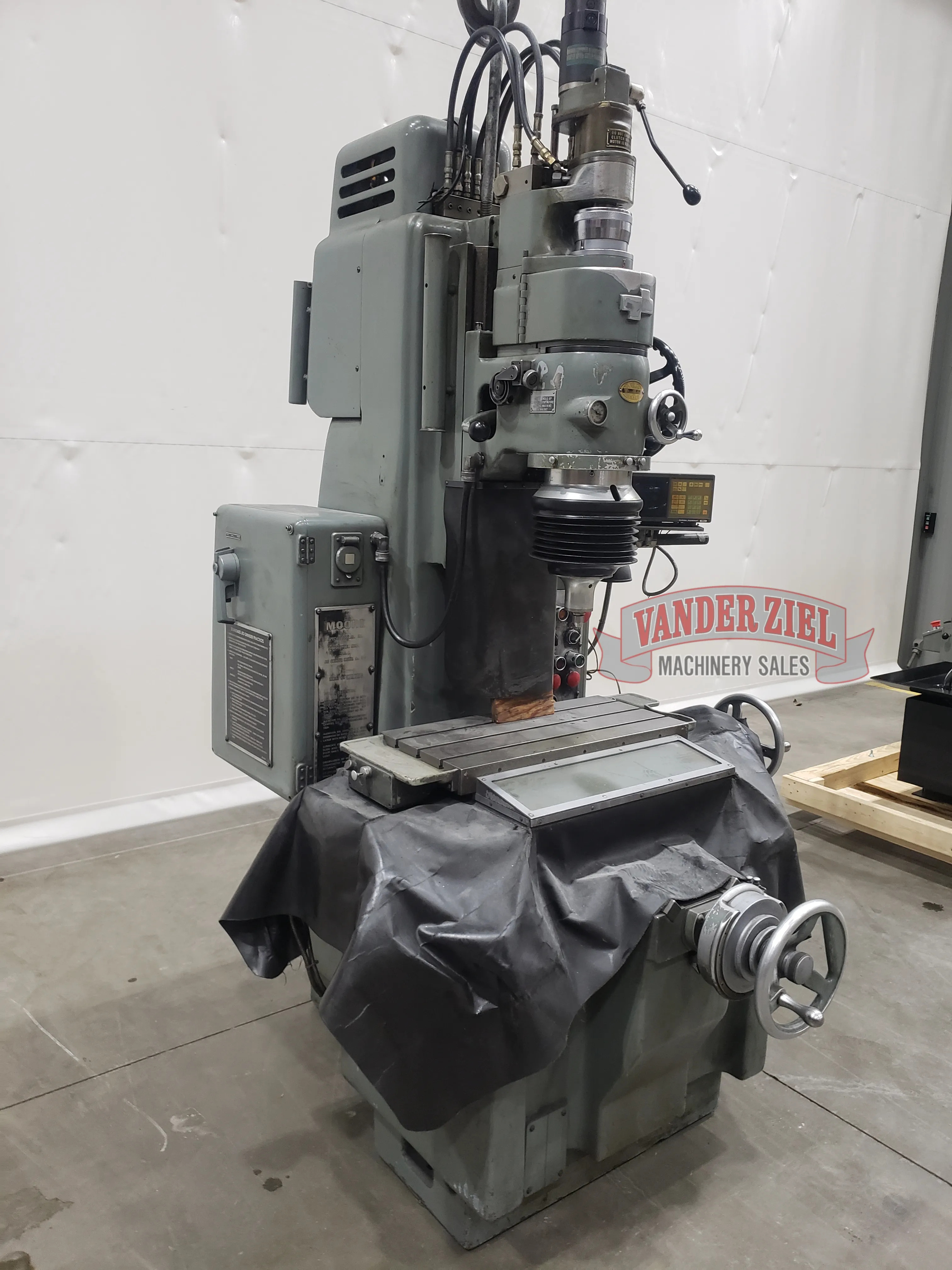 Moore Model G18 Jig Grinder, 11” x 24” Table - Prefetch Image 29185