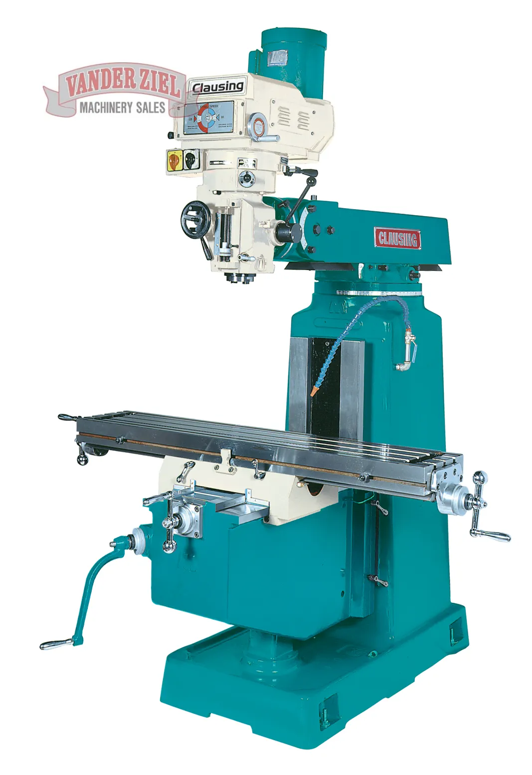 Clausing 4VSQ Vertical Knee Mill, 10" x 54", 5 HP - NEW - Main Image 1