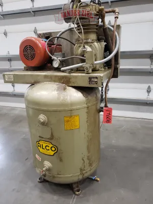 Kellog American 7.5 HP Vertical Air Compressor, Model 340TV