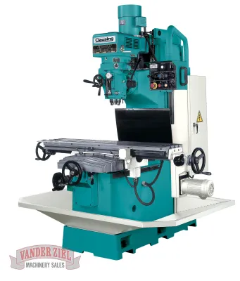 Clausing 4BVSCNC40 Bed Mill, 10" x 54" Table, 5 HP - NEW
