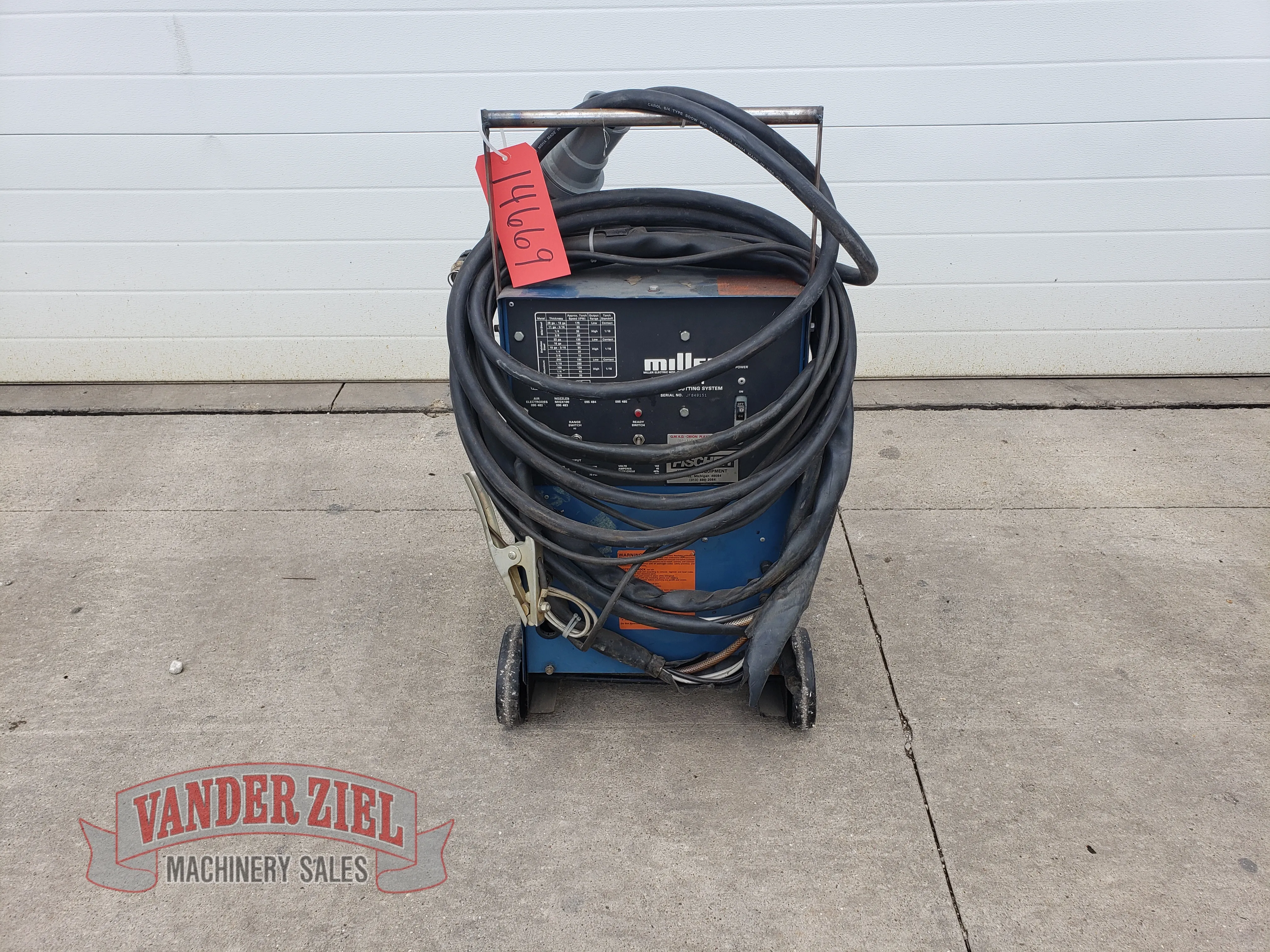 Miller Plasma Cutter - Main Image 1