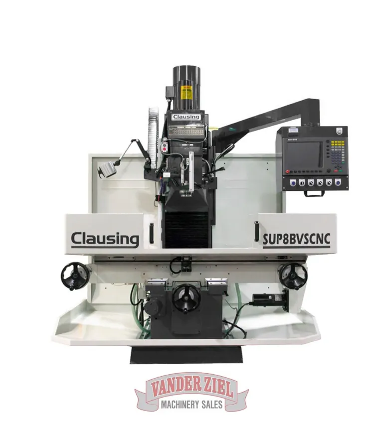 Clausing SUP8BVSCNC/MP Bed Mill, 17" x 62" Table, 7.5 HP - NEW - Main Image 1