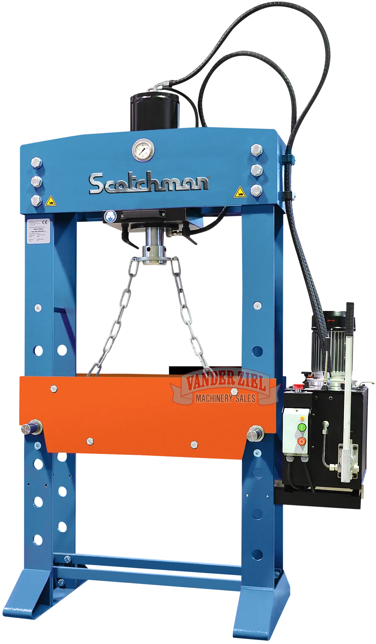 Scotchman 60 Ton Hydraulic H-Frame Press, Model ProPress 66 - Main Image 1