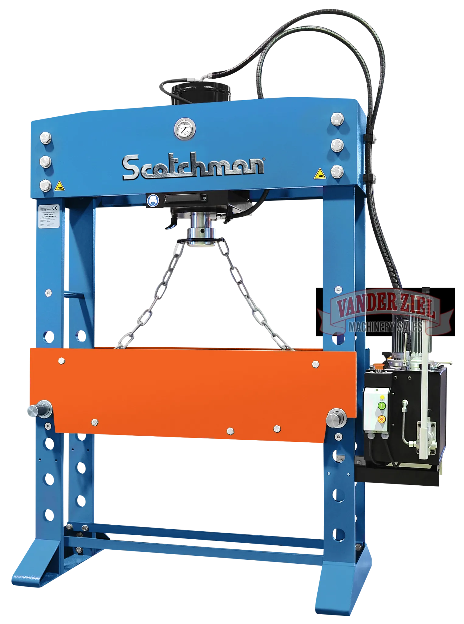 Scotchman 110 Ton Hydraulic H-Frame Press, Model ProPress 110 - Main Image 1