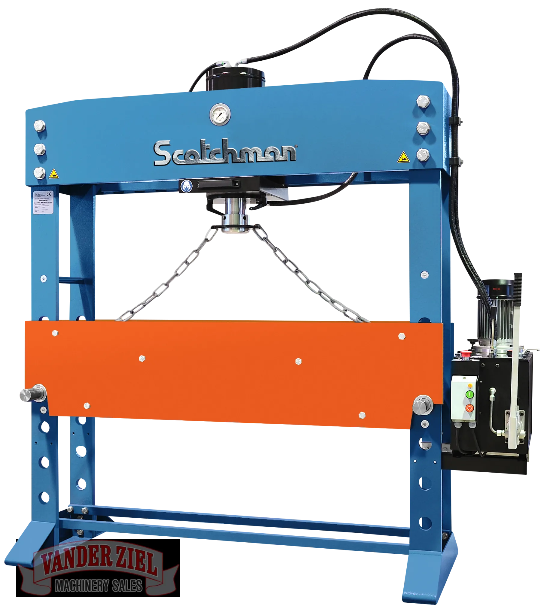 Scotchman 160 Ton Hydraulic H-Frame Press, Model ProPress 176 - Main Image 1