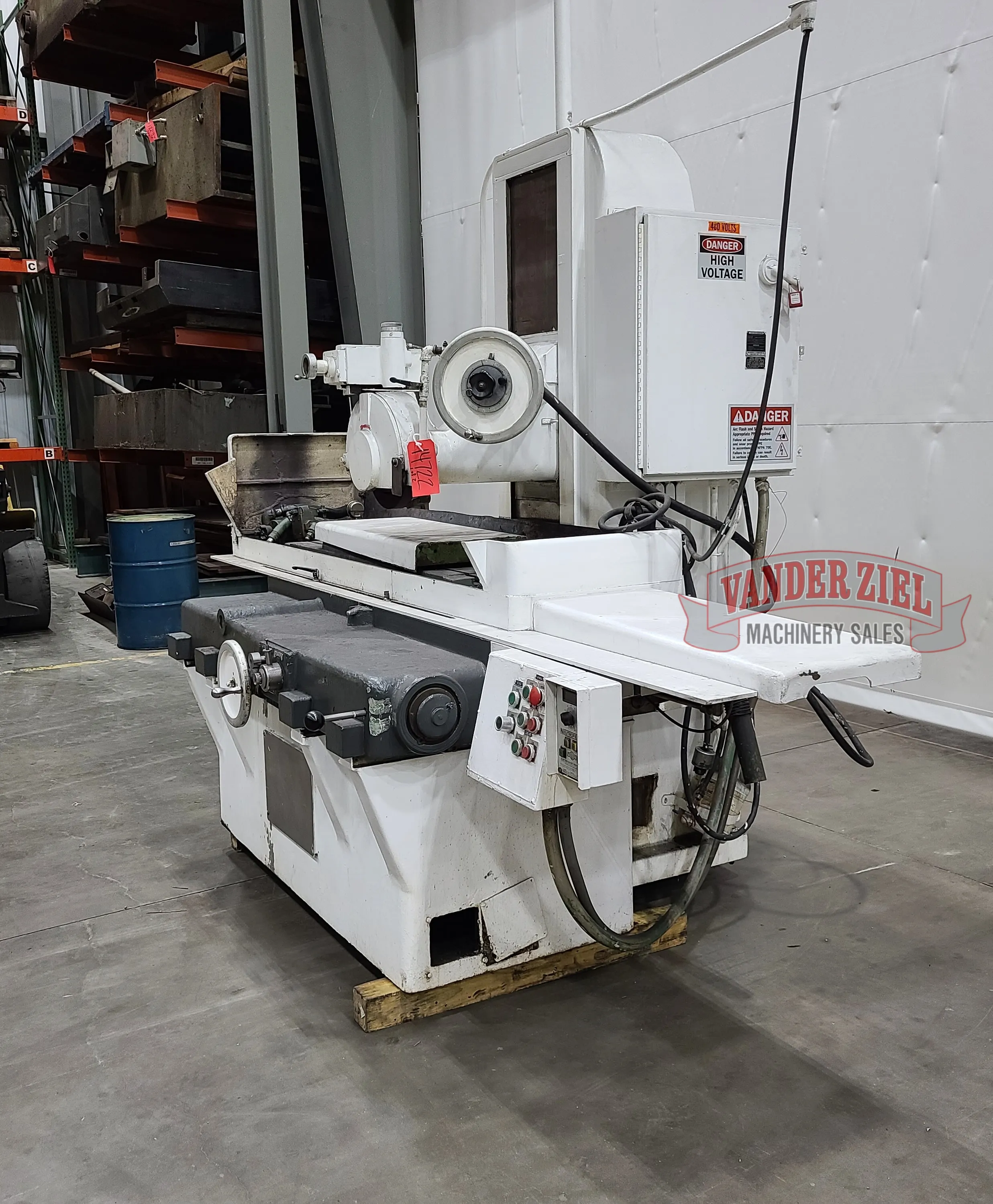 Gallmeyer & Livingston 16” x 48” Hydraulic Grinder, Model 670 - Prefetch Image 29971