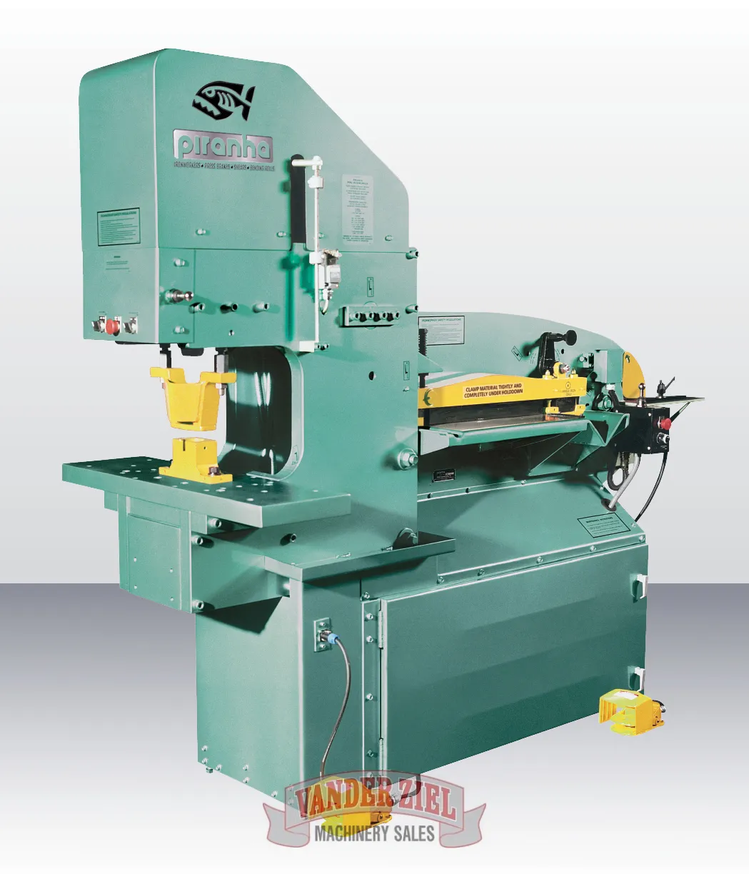 Piranha 88 Ton Dual Operator Ironworker, Model PII-88 - NEW - Main Image 1