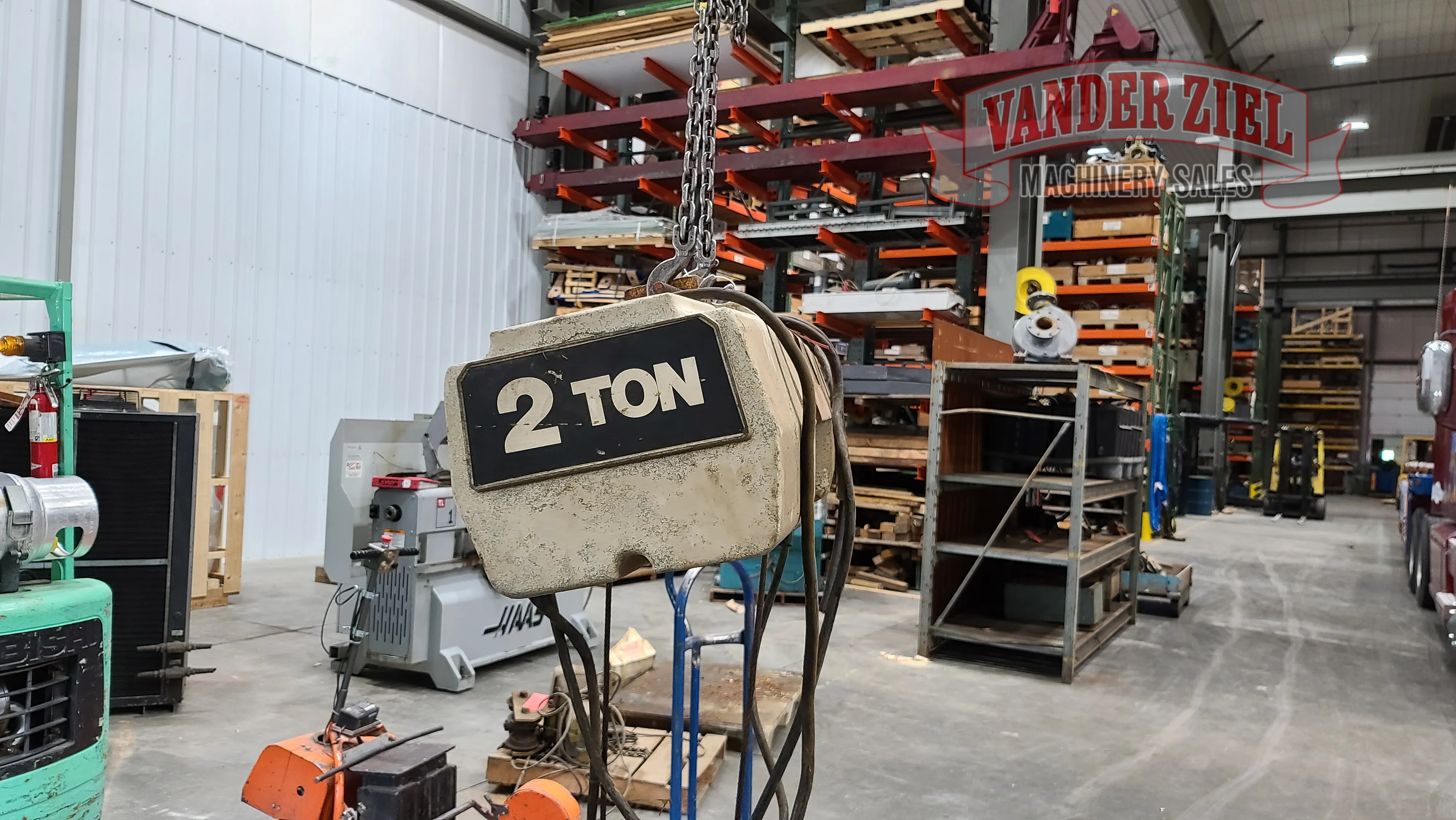 Coffing 2 Ton Chain Hoist - Prefetch Image 30003