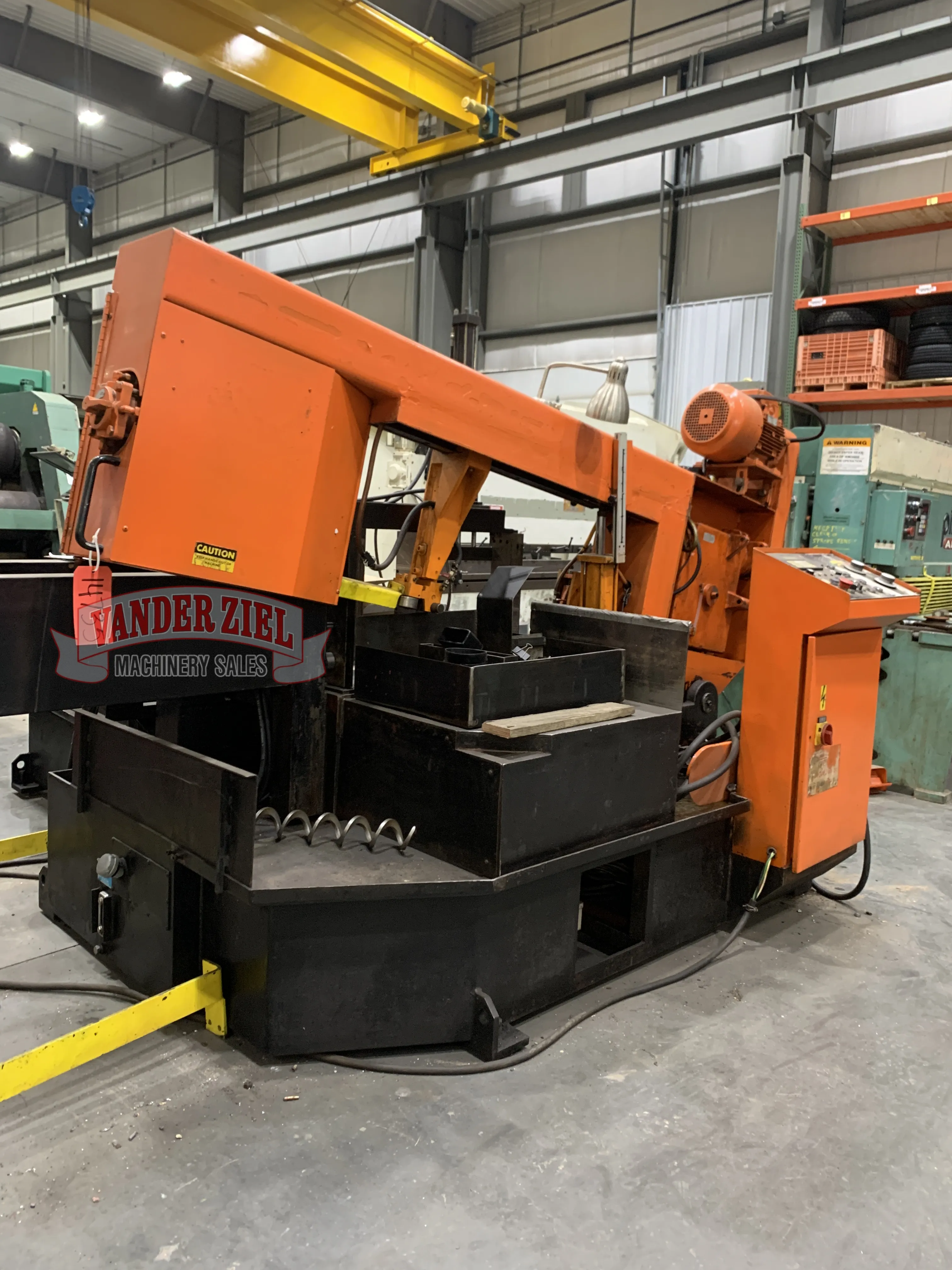 Cosen 15” x 25”Swivel Head Mitering Horizontal Saw, Model C-650MNC - Prefetch Image 30036
