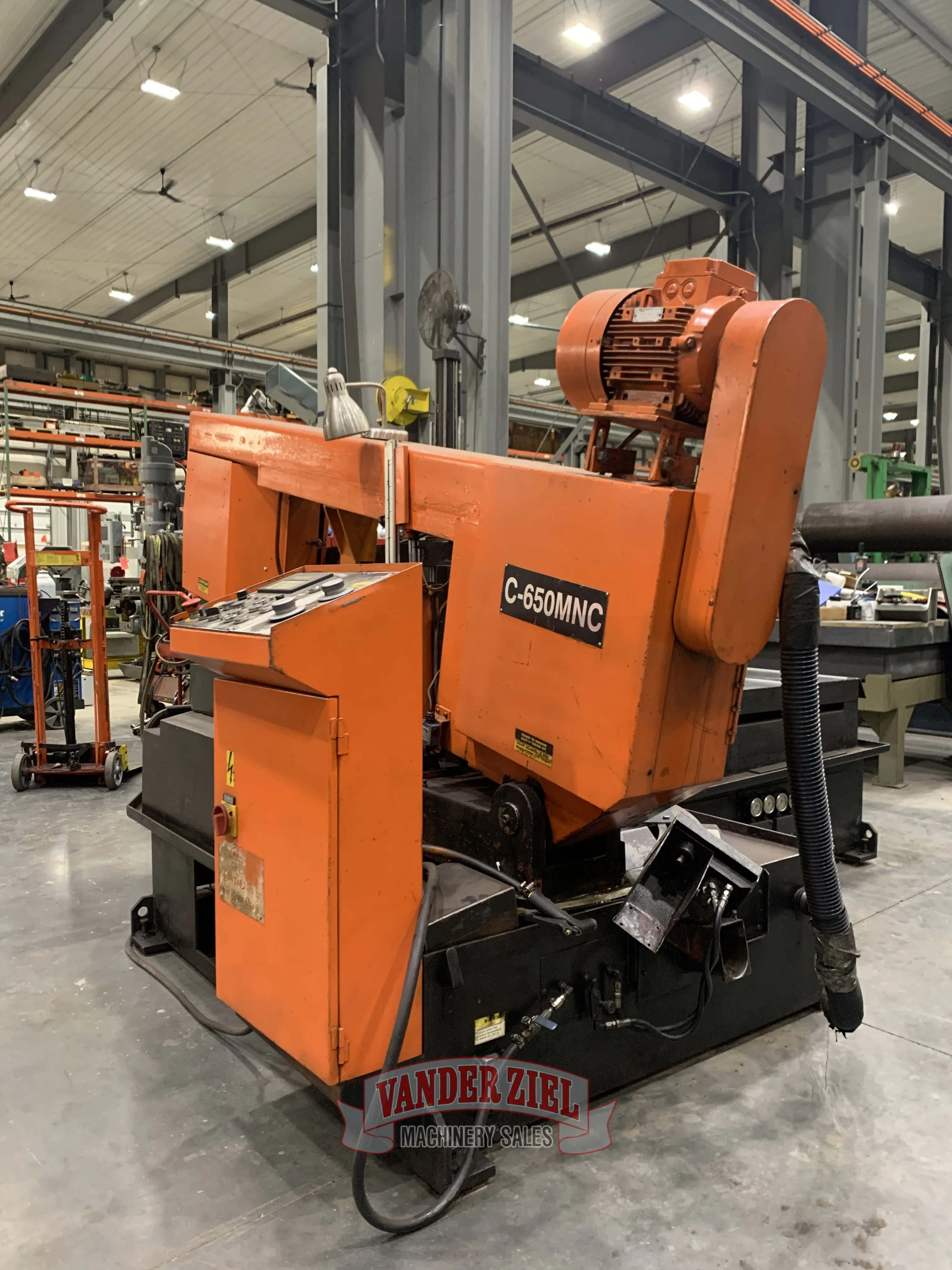 Cosen 15” x 25”Swivel Head Mitering Horizontal Saw, Model C-650MNC - Prefetch Image 30037