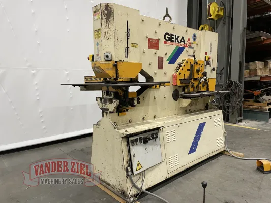 Geka 110 Ton Ironworker, Model Hydracrop 110/80 SD - Gallery Thumbnail 2