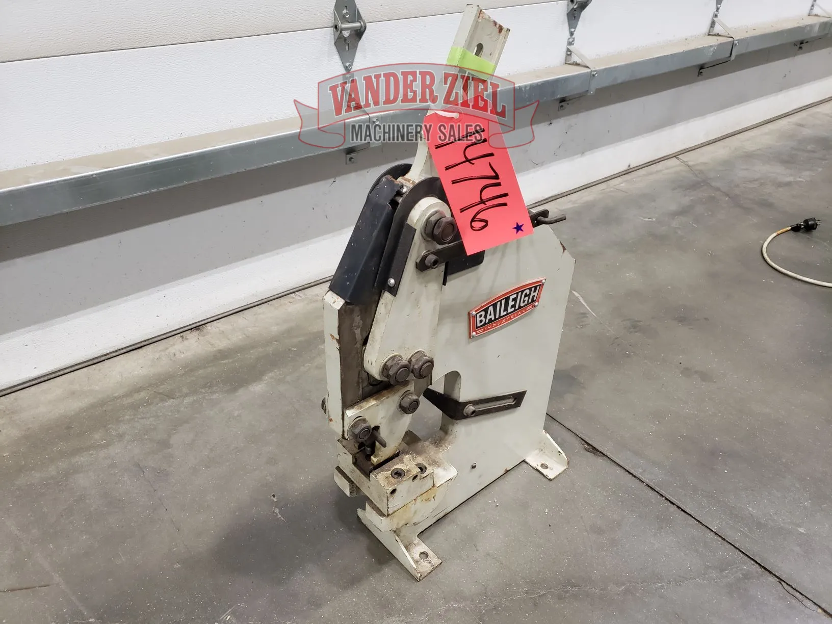 Baileigh HP-160 Punch - Prefetch Image 30109