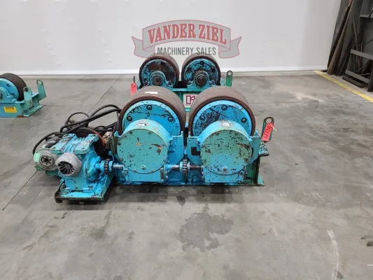 Ransome Micarta 150 Ton Tank Turning Rolls, Model 150 PRM