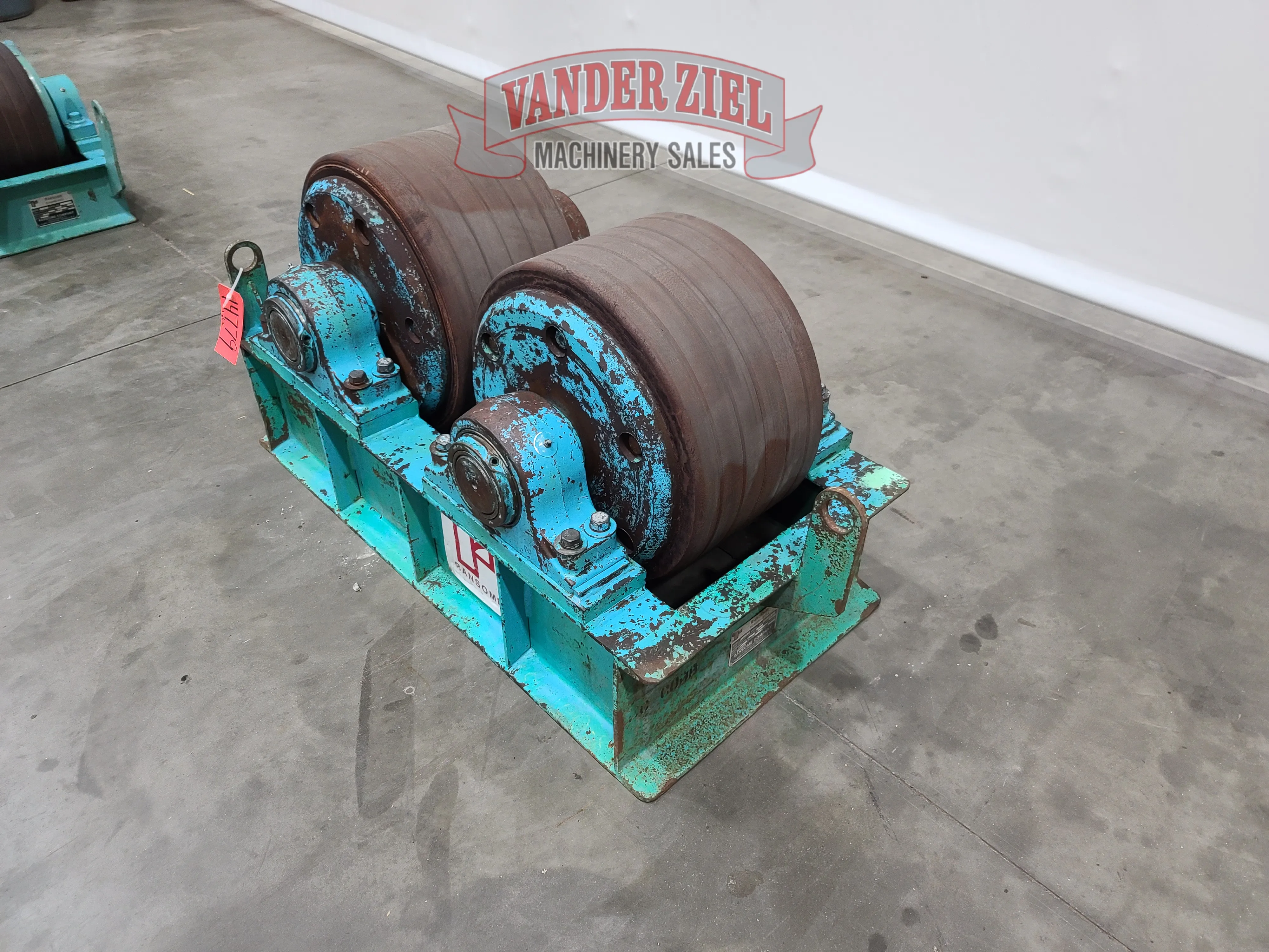 Ransome Micarta 150 Ton Tank Turning Rolls, Model 150 PRM - Prefetch Image 30239