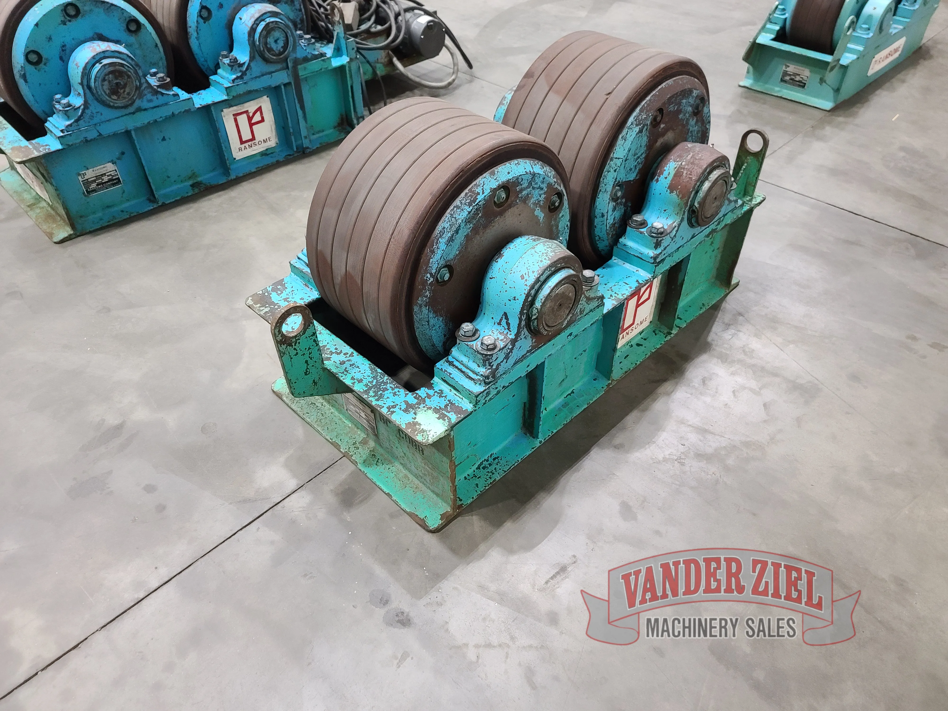 Ransome Micarta 150 Ton Tank Turning Rolls, Model 150 PRM - Prefetch Image 30240