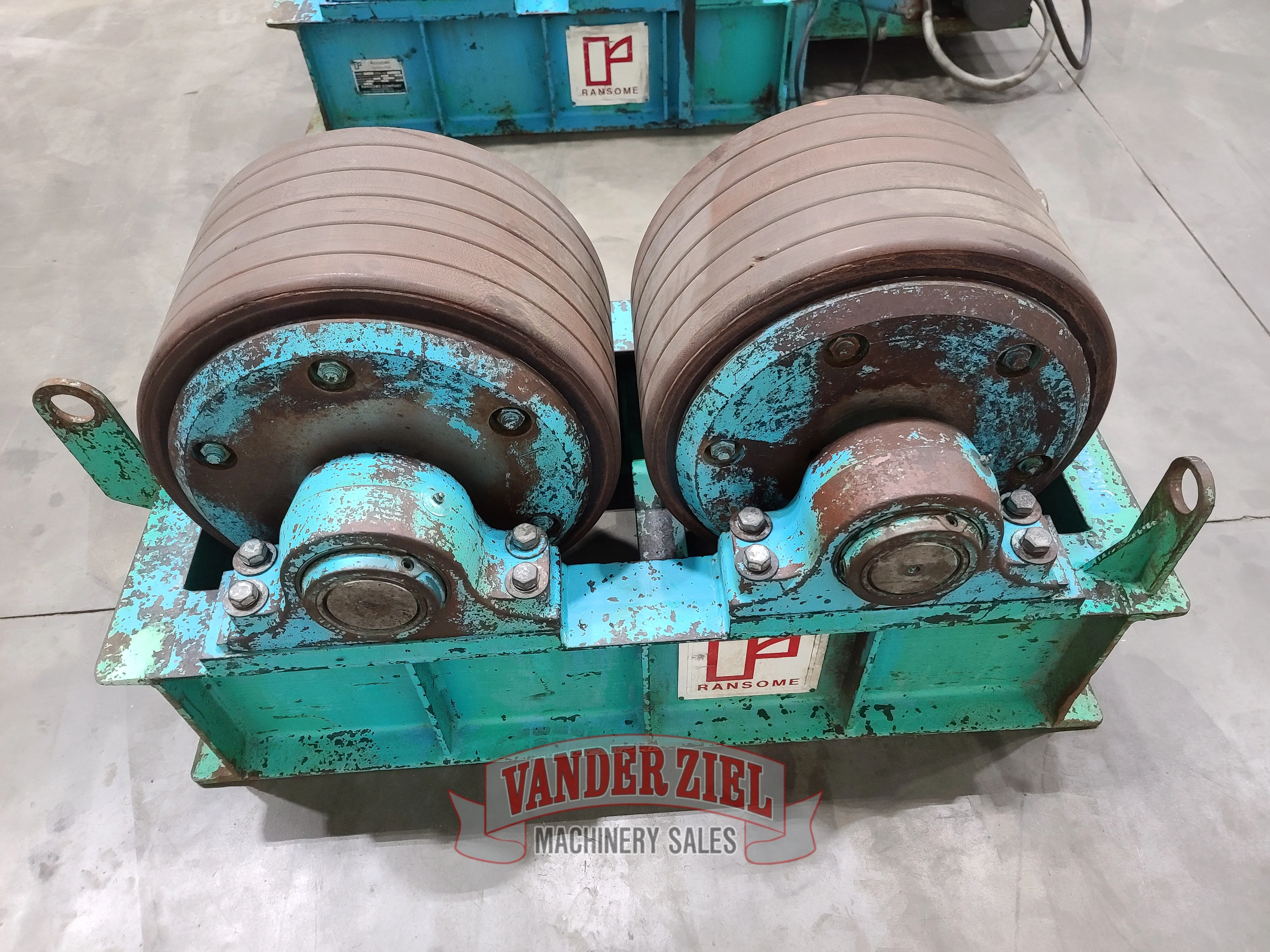 Ransome Micarta 150 Ton Tank Turning Rolls, Model 150 PRM - Prefetch Image 30241