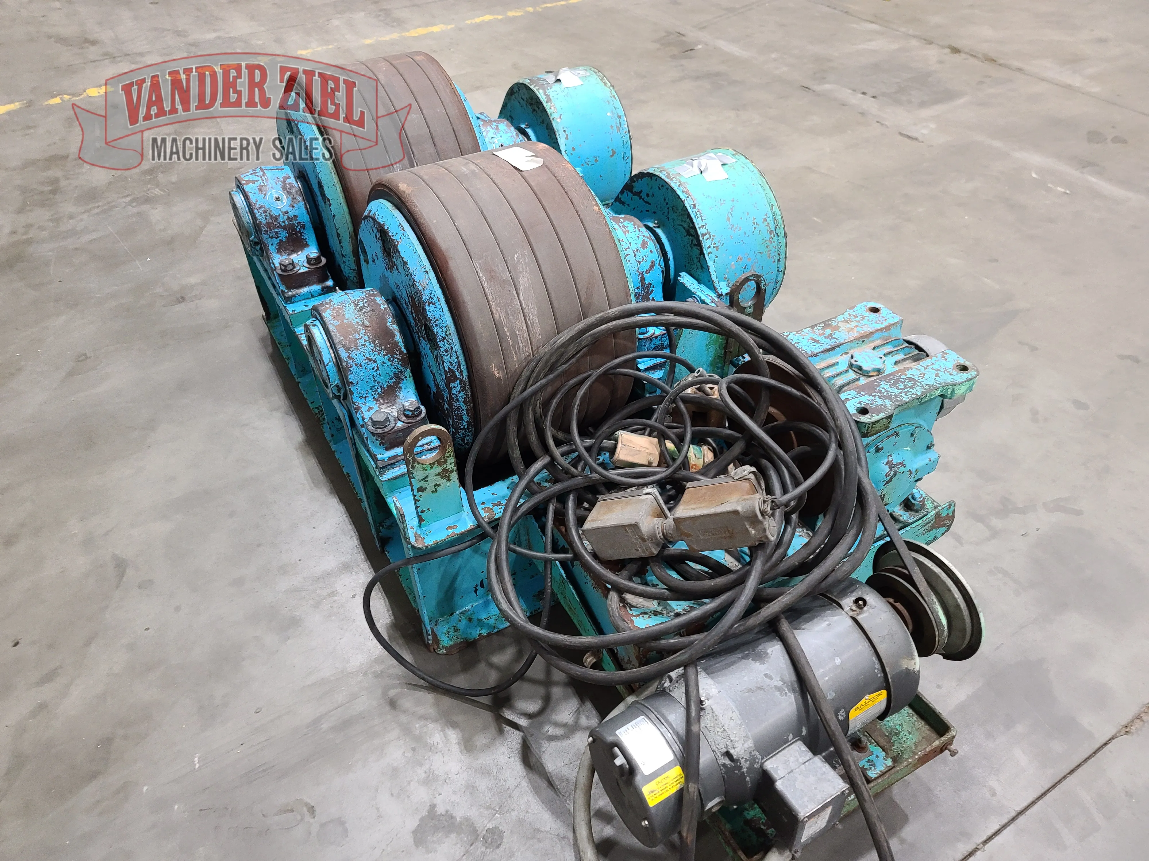 Ransome Micarta 150 Ton Tank Turning Rolls, Model 150 PRM - Prefetch Image 30243