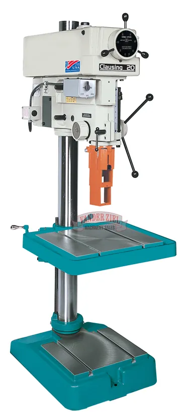 Clausing 20" Variable Speed Drill Press with Stand - NEW - Main Image 1